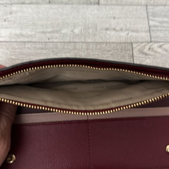 Michael Kors Burgundy Wallet - Picture 12 of 14